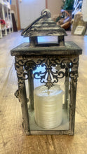 Load image into Gallery viewer, SHOW100-A Grey Distressed Lantern