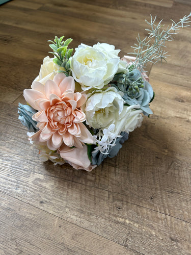 STRI100-I Pink & Blue Foam Flower Bunch