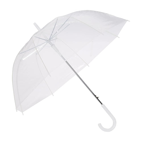 REES100-D Clear Umbrella- Push Button