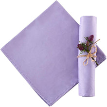 Load image into Gallery viewer, SEIGH-E 75 Lavender Purple Cloth Napkins