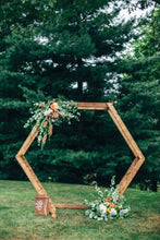 Load image into Gallery viewer, Wooden Hexagon Arch RENTAL