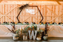 Load image into Gallery viewer, Wooden Hexagon Arch RENTAL