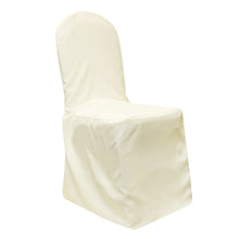 Load image into Gallery viewer, GERN100-A Ivory Banquet Chair Cover, New