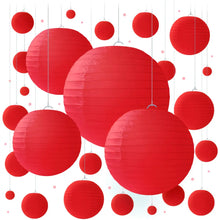 Load image into Gallery viewer, BECH100-G Red, Paper Lantern. New