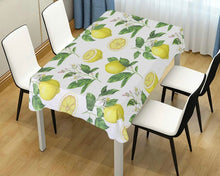 Load image into Gallery viewer, JUBI100-H 60” Lemon Tablecloth