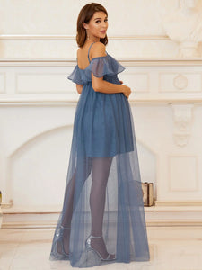 CLAP100-E Steel Blue Gown. Size 6/8