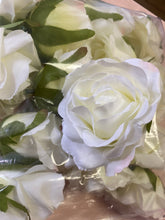 Load image into Gallery viewer, HANN200-S Ivory Rose Flower Heads