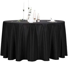 Load image into Gallery viewer, FISH100-A 136” Black Tablecloths