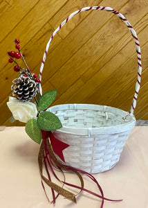 MCGI100-C Pine/Berry Flower Girl Basket