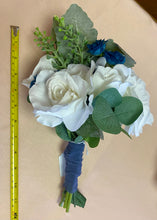 Load image into Gallery viewer, FARA100-H Navy/Dusty Blue Bouquet