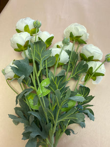 FARA100-L Ivory Flower Bunch