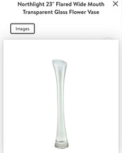 Load image into Gallery viewer, CHAR100-H 23” Flared Vases