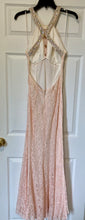 Load image into Gallery viewer, ROBE200-F Blush Lace Gown. Size 3/4