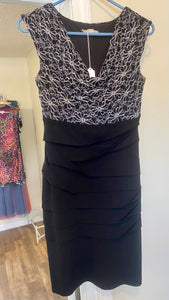 CLAP100-H Short, Black Dress. Size 4