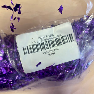 BLAK100-G Purple Foil Confetti