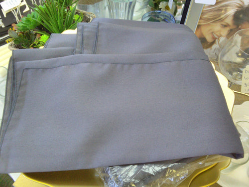 GEOR100-AY Grey Polyester Napkins