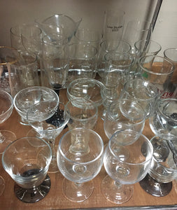 LOCH100-AB. Assorted Wine/Champagne Glasses