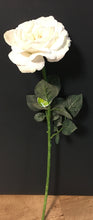 Load image into Gallery viewer, ZARA100-AZ  Long Stemmed White Rose