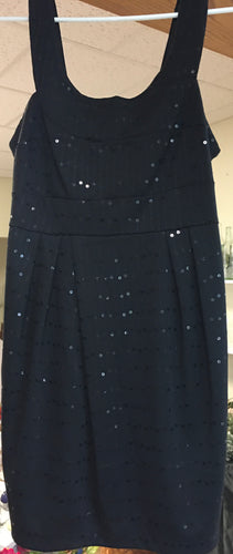 OTOL200-D   Black Sparkle Dress Size 13/14