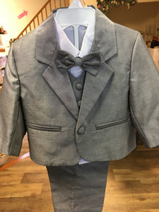 KLIN100-CH. 5pc Baby Boy Suit, Size 9month