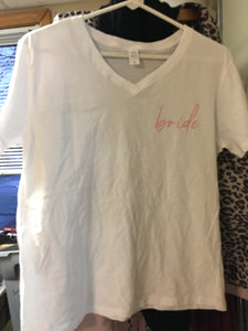 CUNN100-B. Bride T-Shirt