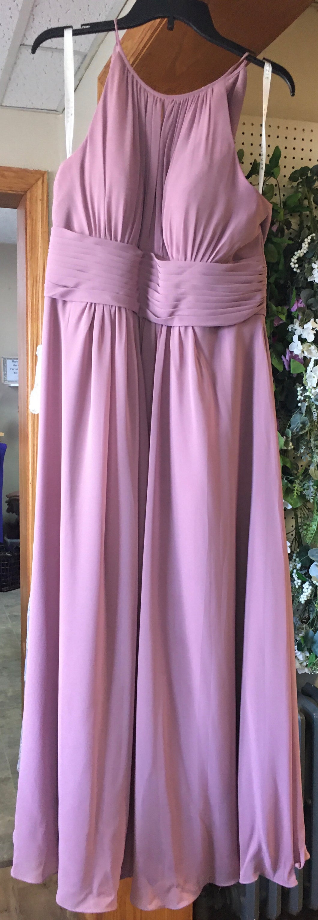 STEV200-D Dusty Mauve Gown, Size 16