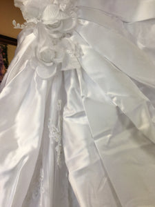LITT100-A Satin Ball Gown, Size 6