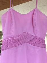 Load image into Gallery viewer, MERC100-B  Jordan Pink Chiffon Dress, Size 8.