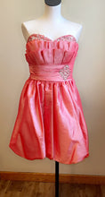 Load image into Gallery viewer, SLOV100-B.  Iridescent Coral Gown, Size 13/14