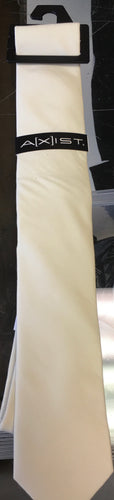 BOLL100-Q  Ivory Men's Tie, NEW, OS