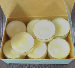 MCBU100-R Set of 14 Ivory Tea Lights