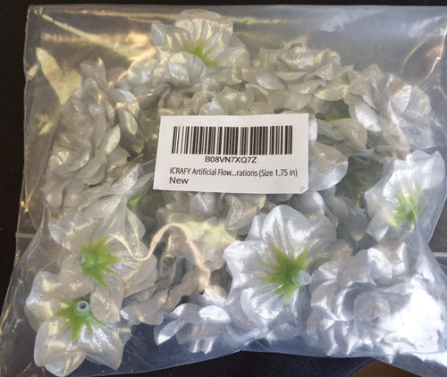 WILS200-AA Silver Flower Heads