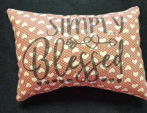 RUDO100-X Simply Blessed Pillow