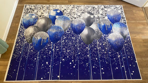 HANN200-M Blue Balloon Backdrop