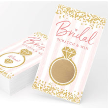 Load image into Gallery viewer, ZAFF100-O Scratch Off Bridal Shower Game