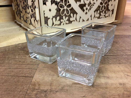 MCCO100-L.  Square Tealight Holders