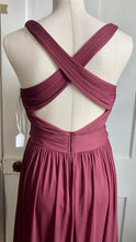 Load image into Gallery viewer, SPIK100-B Burgundy Gown. Size 8