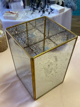 Load image into Gallery viewer, BROW400-R Mercury Glass Square Vase