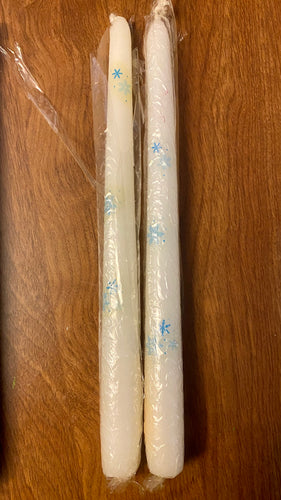 CHAR100-V Winter Taper Candles