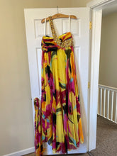 Load image into Gallery viewer, KLIN200-C Multicolor Flowy Gown