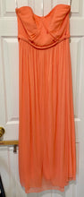 Load image into Gallery viewer, RHOA100-D Strapless, Coral Gown. Size 14