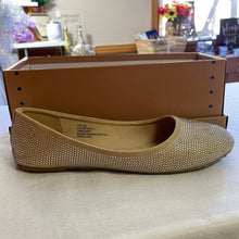 Load image into Gallery viewer, SMIT700-E Nude Flats with Rhinestones Size 7.5
