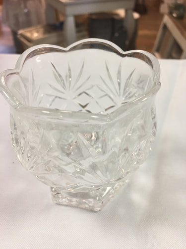 MCCO100-AS. Small Glass Candle Holder