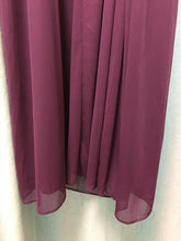 Load image into Gallery viewer, ABCD100-AF  David&#39;s Bridal Plum Gown size 16 youth or 0-2 adult