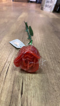 Load image into Gallery viewer, WITM100-B Red Rose Stem Candle