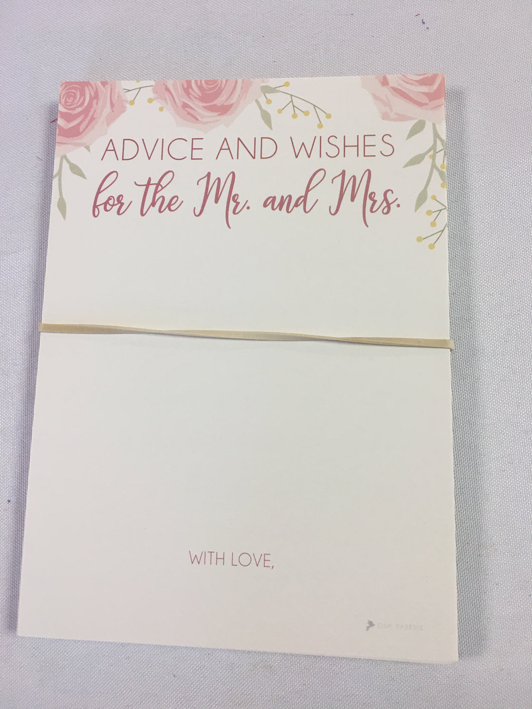 HAMM100-D Advice & Wishes for the Mr and Mrs Cards