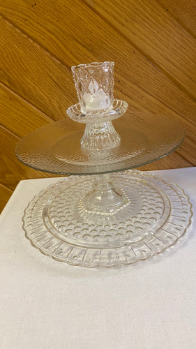LITZ100-Q Tier Glass Server