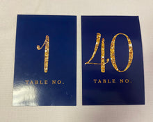 Load image into Gallery viewer, WIEG100-Z Navy Table #1-40