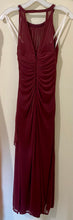 Load image into Gallery viewer, MYER300-F “Wine” Bridesmaid Gown. Size 2