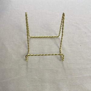 SELL100-BF 3.5” Gold Twisted Easel